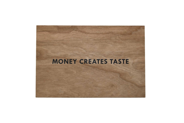 Jenny Holzer - Truisms & Survival wooden postcards