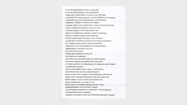 Holzer-isms : Artist's Edition