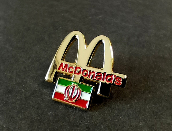 Ryts Monet - "McDonald's Restaurant best employee of the month" pin; Teheran, Iran