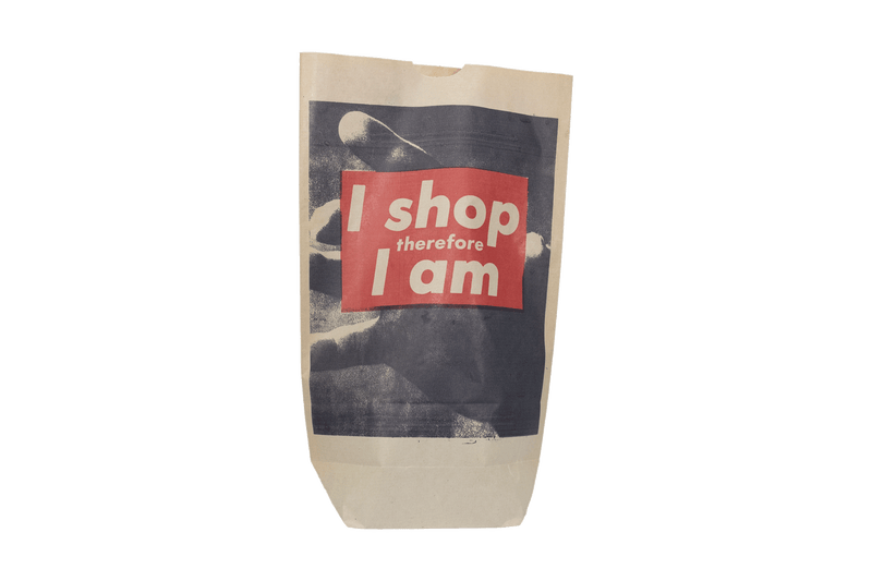 Barbara Kruger - I Shop Therefore I Am