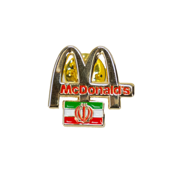 Ryts Monet - "McDonald's Restaurant best employee of the month" pin; Teheran, Iran