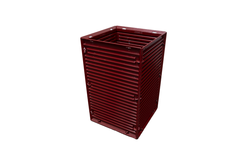 Olivetti, red bin