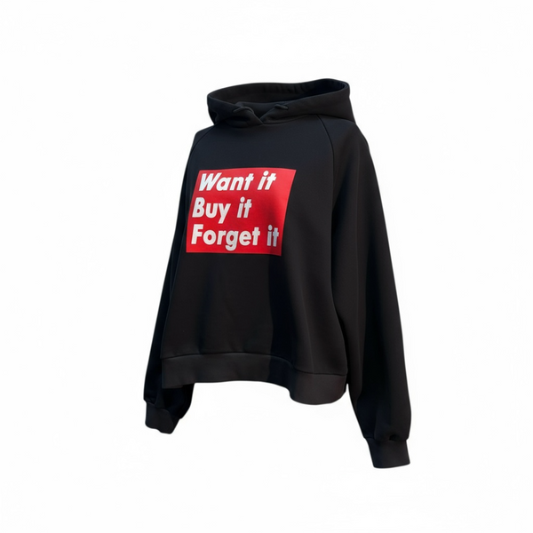 Barbara Kruger, Untitled (The Drop), Hoodie (English)