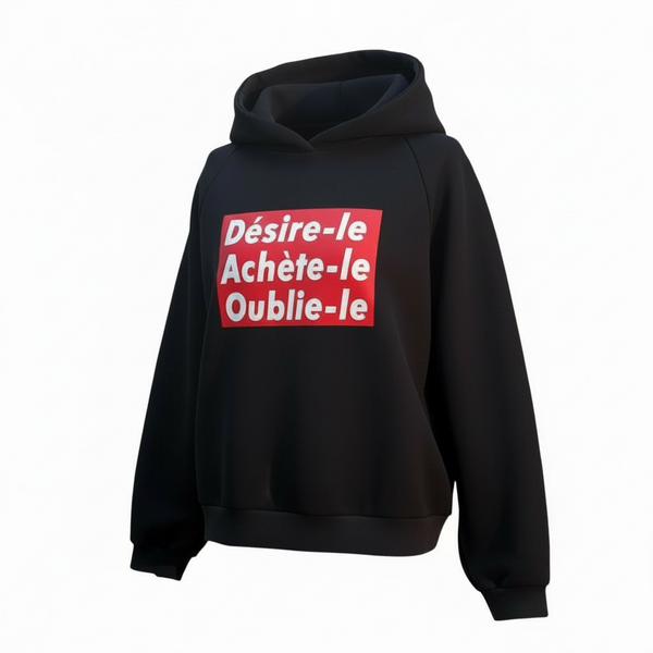 Barbara Kruger, Untitled (The Drop), Hoodie (French)