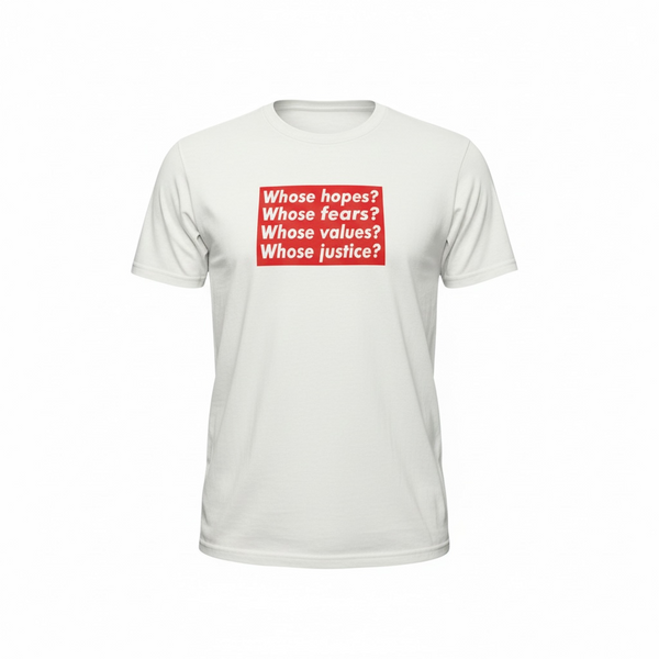 Barbara Kruger, Untitled (The Drop), T-shirt (English)