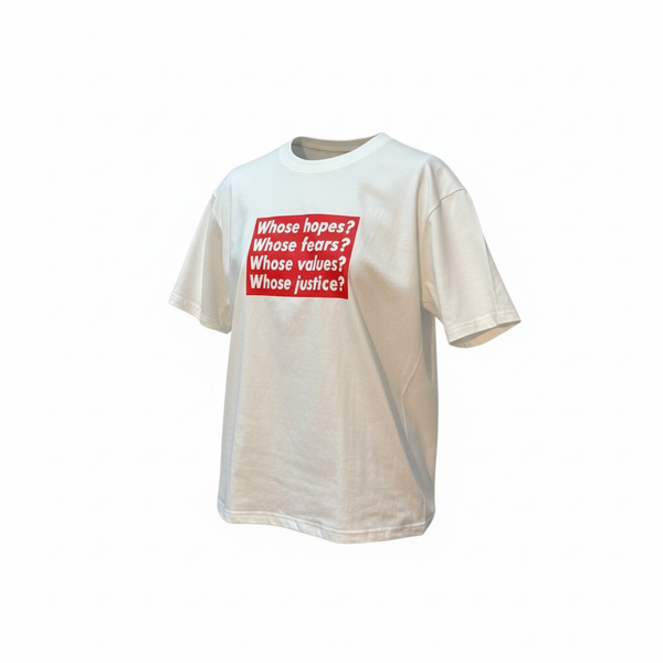 Barbara Kruger, Untitled (The Drop), T-shirt (English)