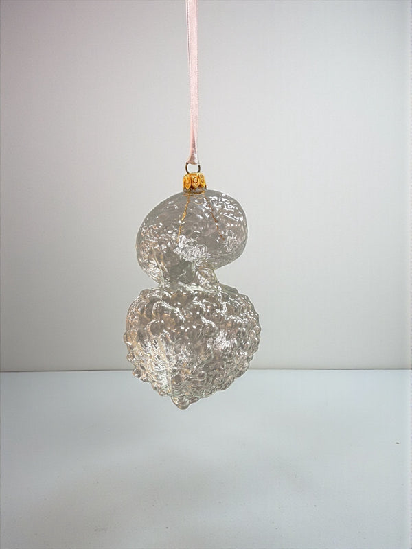 Björk x M/M (Paris) Christmas bauble (clear)