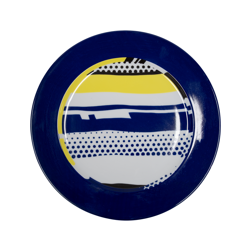 Roy Lichtenstein ceramic plate by Rosenthal