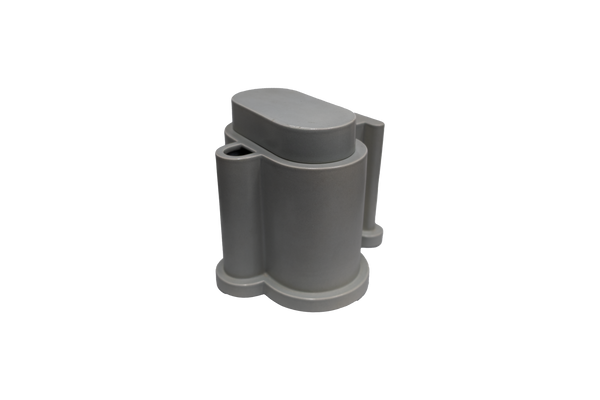 Ettore Sottsass, grey ceramic