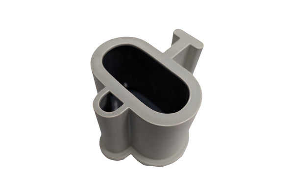 Ettore Sottsass, grey ceramic