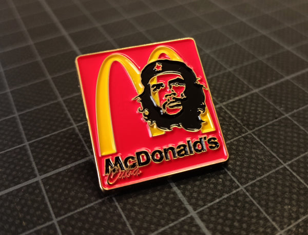 Ryts Monet - "McDonald's Restaurant best employee of the month" pin; Havana, Cuba