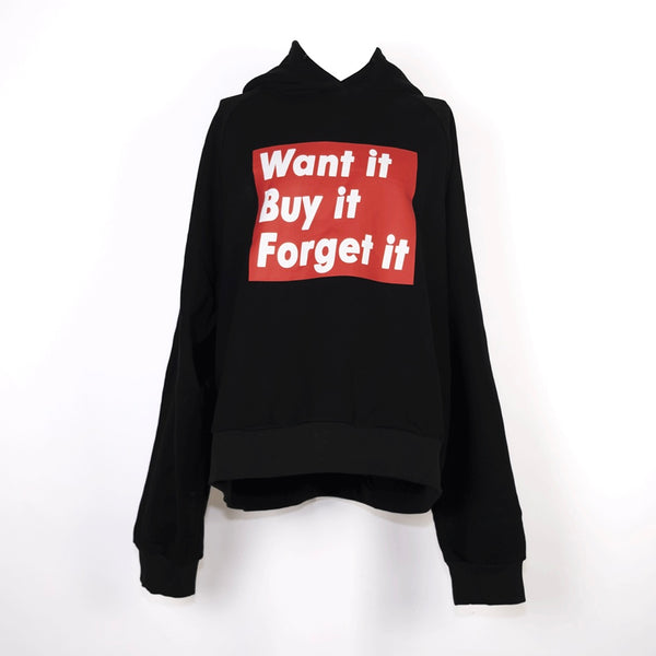 Barbara Kruger, Untitled (The Drop), Hoodie (English)