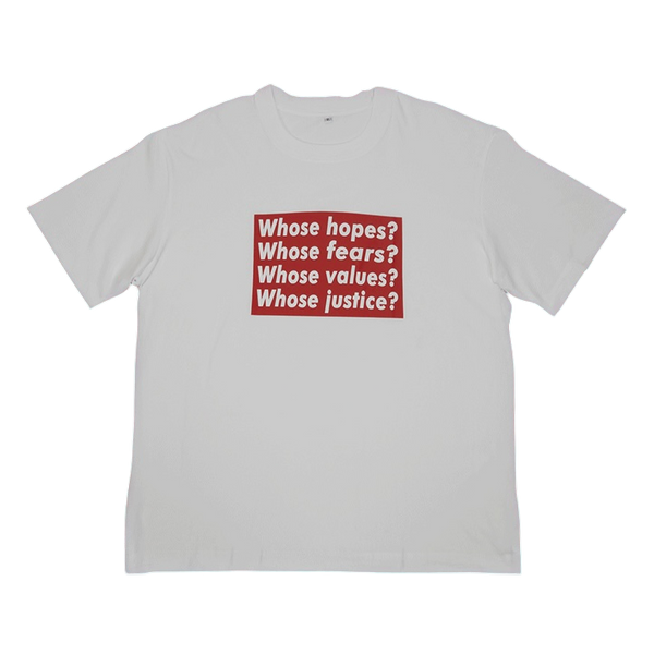 Barbara Kruger, Untitled (The Drop), T-shirt (English)