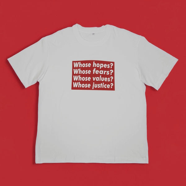 Barbara Kruger, Untitled (The Drop), T-shirt (English)