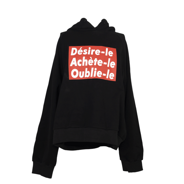 Barbara Kruger, Untitled (The Drop), Hoodie (French)