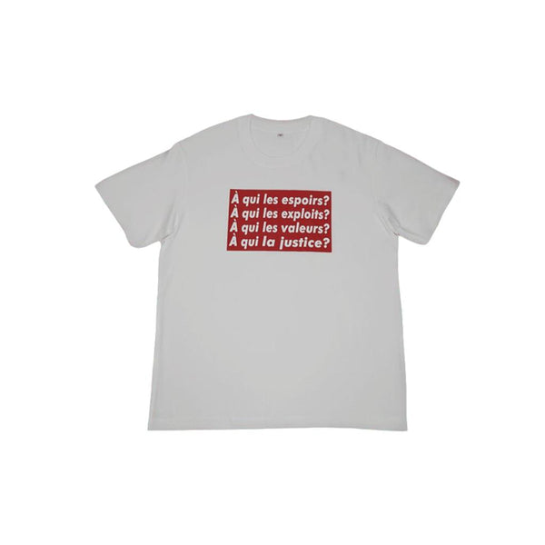 Barbara Kruger, Untitled (The Drop), T-shirt (French)