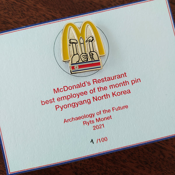 Ryts Monet - "McDonald's Restaurant best employee of the month" Pyongyang, North Korea